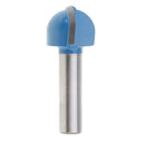 Carpentry 19mmx8mm Round Shank Core Box Router Bit Carbide Shaker Cutter