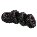 96mm Rubber Tire with 1.9" Rim for 1/10 HSP Redcat Traxxas RC Crawler Buggy