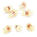 New Universal Inline Mini Hose Fuel Gasoline Motorcycle Scooter Filter OZ JC,a