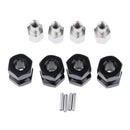 16pcs 12mm Wheel Hex Hub 15mm Combiner Adapter for Wraith AXIAL SCX10 D90 RC Car
