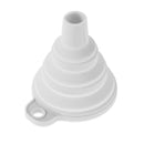 Protable Mini Silicone Foldable Oil Funnel Hopper Kitchen Tool/Nordic White A