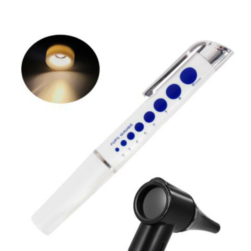 Professional Mini Clinical Diagnostic Ear Otoscope Ophthalmoscope Pen New
