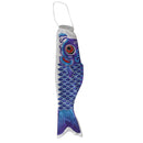 100cm Blue Koi Nobori Carp Wind Sock Koinobori Fish Kite Flag Hanging Decor
