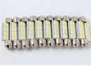 10X 5050 41mm 8SMD Car Interior Dome Festoon LED Light Bulbs Lamp DC12Vã€New JCï¼W