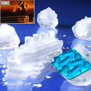 Titanic & Iceberg Silicone Ice Cube Shape JeLJy Tray Maker Mould Large Shape LJ