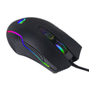G4 USB Wired RGB Backlight Marquee Macro Definition Mouse For Computer GamesJCA_