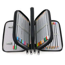 72 Holes 4 Layers Pencil Case For School Student Oxford Bag Marker Storage