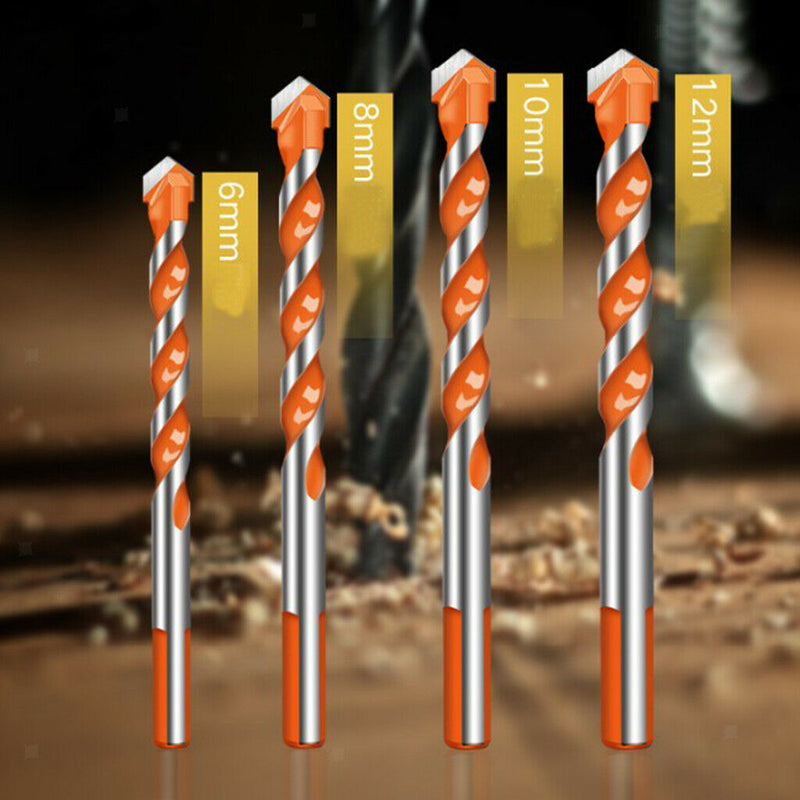 20 Pcs Twist Drill Bits for Ceramic Tile Marble Glass Drilling,6mm and 8mm