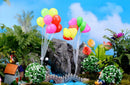 1 Bouch(8Pcs)Cute Balloons Garden Ornaments Bonsai Micro Landscape DIY Decor
