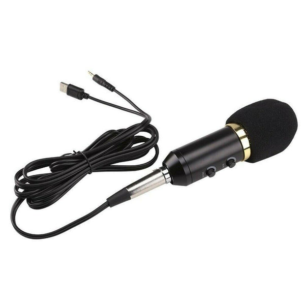 Pro USB Condenser Microphone Studio Sound Recording Mic w/ Stand Tripod