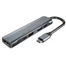 USB Type C Hub 4K HDMI USB 3.0 5 In 1 Adapter Cable Expansion For MacBook