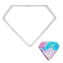 diamond shaped stainless steel cutter biscuit cookie mold baking decor tool W Ew