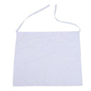 Kitchen Ware Chef Half Bistro Apron with Center Divide Pocket-White