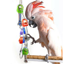 Hot Parrot Pet Bird Chew Cages Hang Toys Supplies Hard Metal Hanging Spoo BNT