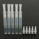 5X 3ml Portable Empty Pen Lip Balm Tube Cuticle Oil Container DIY + Brush