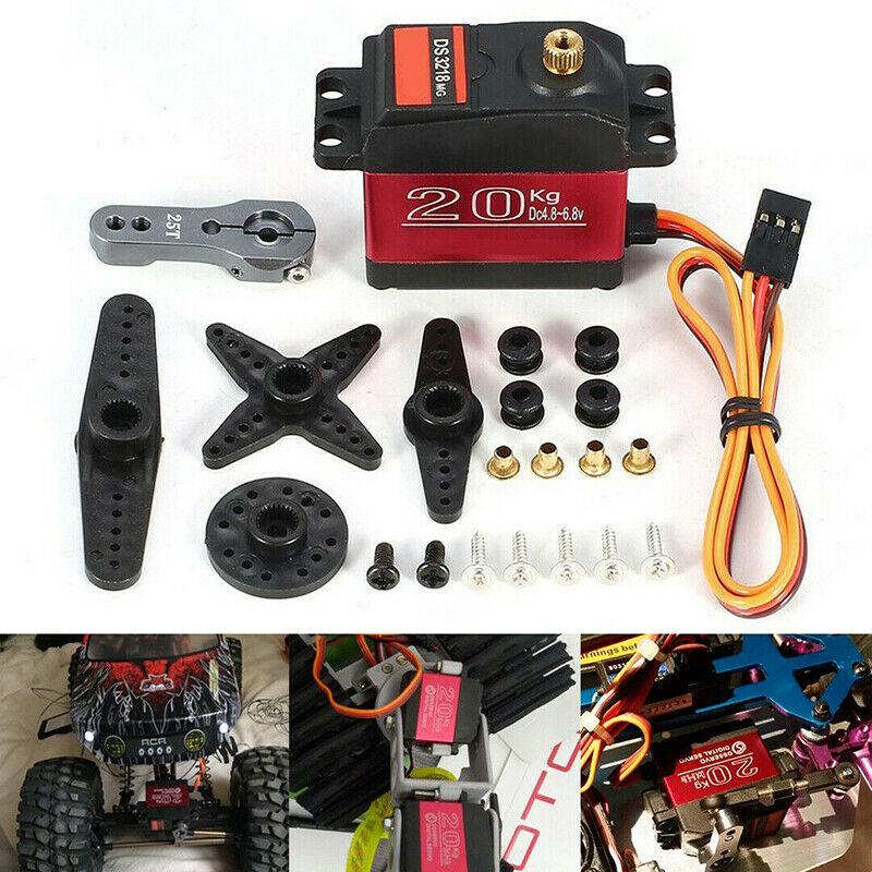 20KG DS3218MG Digital Servo Steering Gear Metal Gear Torque For RC Car Robot
