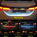 150CM 12V Car Tail Brake Led Light Trunk Strip Dynami Streamer Signal DRL LampLJ