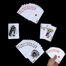 Poker Cards Waterproof Durable Pvc Plastic Playing Cards Novelty Poker Card 3C