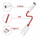 For Oneplus 6T 7Pro Usb Type C To 3.5mm Earphone Jack Adapter Aux Audio For 6 JR
