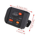 99.9m Fishing Line Counter Clip On Rod Meter Gauge Depth Finder Digital Jigging