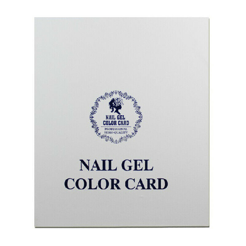 120 Tips Professional Gel Polish Display Book Chart for Nail Art Design Man N5U5
