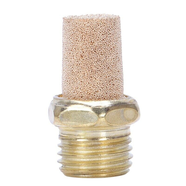 1.27 cm thread bronze sintered compressed air rear silencer silencer F8T1