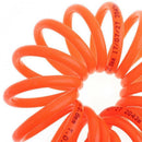 9M 5 X 8mm Flexible Durable Pu Recoil Hose Spring Tube With Fast Interface