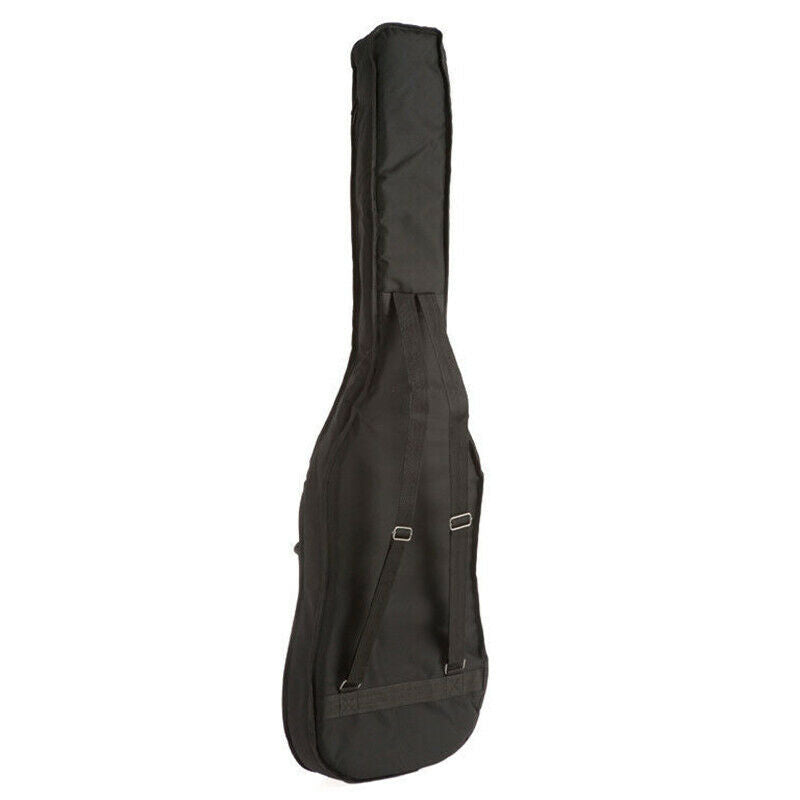 Double Straps Padded Electric Bass Guitar Gig Bag Soft Case Backpack New 2016