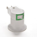 E27 LED Light Male Socket to US AU Type Plug Adapter Converter for Bulb Lamp FT