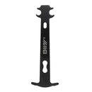 Portable Bicycle Repair Tools Chain Wear Indicator Tool Chain Checker Black