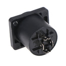 2x Speakon female jack audio speaker cable 4Pole panel chassis socket connect TO