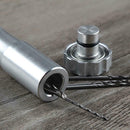 Mini Micro Aluminum Hand Drill with Keyless Chuck +10 Twist Drills Rotary