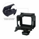 Protective Frame Case + Windshield Cover For Gopro-Hero 7/6/5/Hero Hd, Hous N5M6