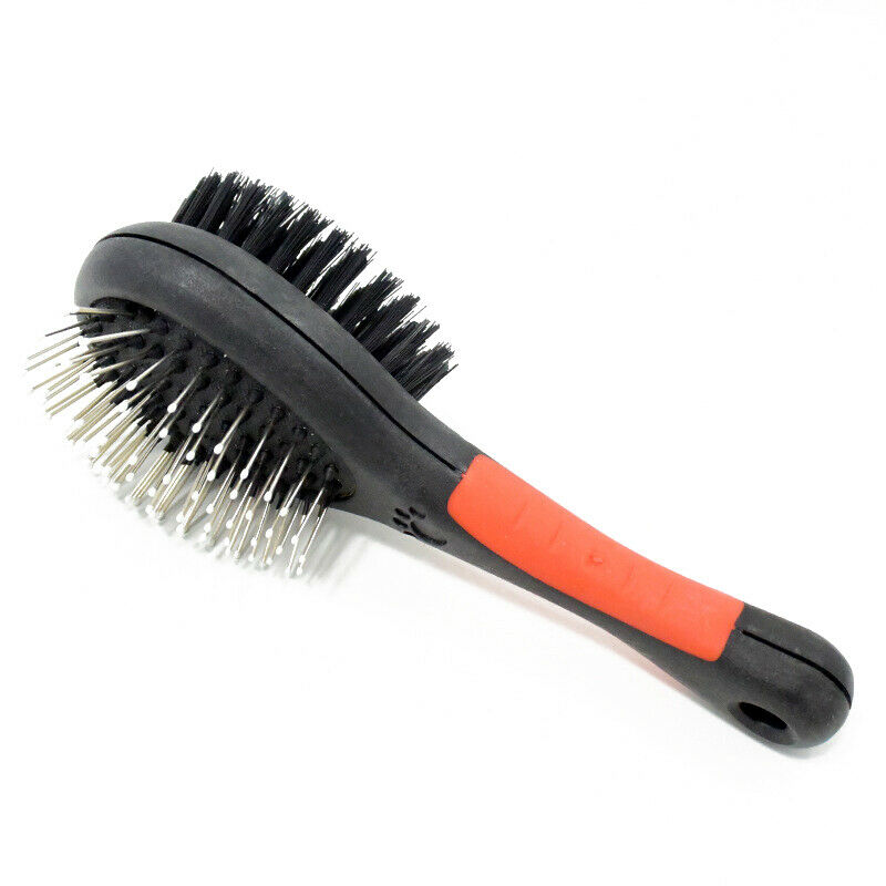 Grooming brush for dogs, cats and small animals in double face E2S6