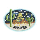 Cactus Fabric Patch Embroidered Sew on Patches For Clothing DIY DecorationSD