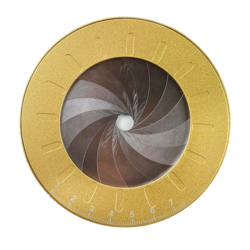 Round Template Ruler Tool Measure Adjustable for The
