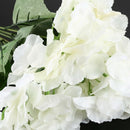 Artificial Hydrangea Flower 5 Big Heads Bouquet (Diameter 7" each head) Cre F6U7