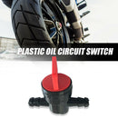 Universal 6mm Inline Petrol Fuel Tap Plastic Motorcycle On-Off Petcock Switch