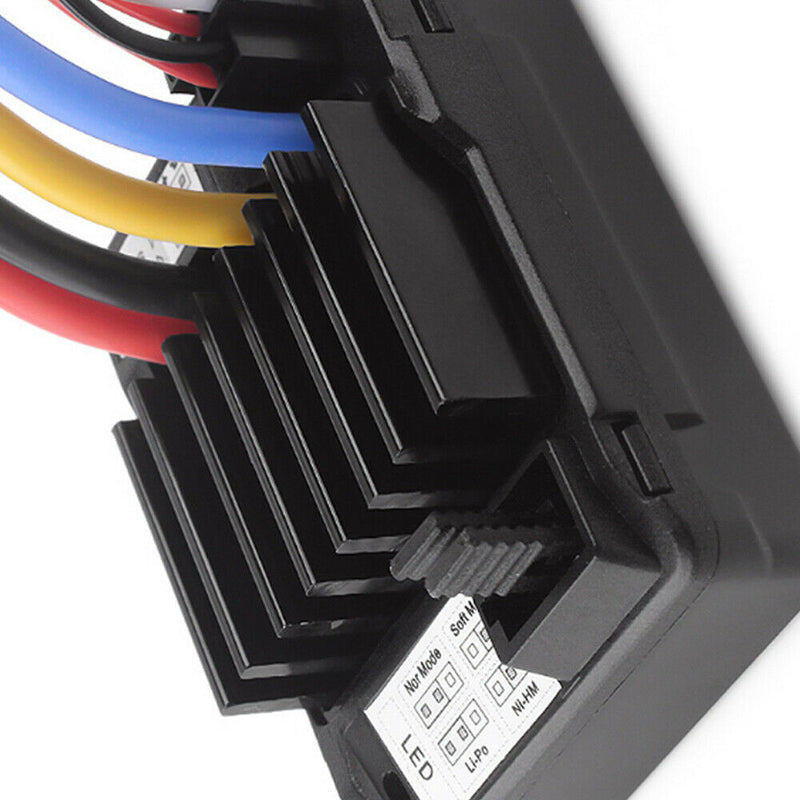 1Pcs 60A Waterproof ESC AX-D60A Motor ESC Kit Black 45*35*21mm Newest Useful