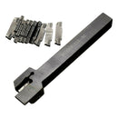 MGEHR1212-3 Cut-off Lathe Turning Holder Kit + 10Pieces MGMN300 Inserts