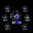 Twelve Constellation Crystal Puzzle Diy Building Blocks Educational Toys Se G3B2