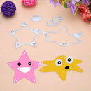 4pcs Sea Star Metal Cutting Dies Stencils DIY Scrapbooking Paper Card Decor
