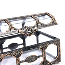 Plastic Money Container Storage Box Transparent Pirate Toys  Pirate Treasure Hn