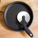 Kitchen Plastic Handle Stainless Steel Pastry Pizza Cutter Wheel Slicer Blade