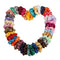 100x Colorful Satin Silky Scrunchies Hairband Womens Girls Ponytail Holder