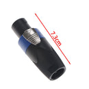 1 x 4-Pole Male Speakon Connector Head Line Plug for Cable NEUTRIK NL4FC M&O