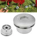 Alloy Strimmer Head Trimmer Heads String Set Grass Brush Accessory&4-line