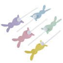 5pcs/set easter bunny eggs trees long ears rabbit cake toppers party supplies!j