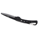 Portable Beard Comb Men Shaving Pocket Comb Male Stainless Steel Mustache M&E