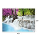 Waterfall DIY Full Drill Diamond Painting Embroidery Cross Stitch Art(A)